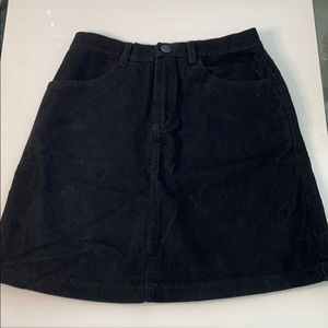 BRANDY MELVILLE black jean skirt